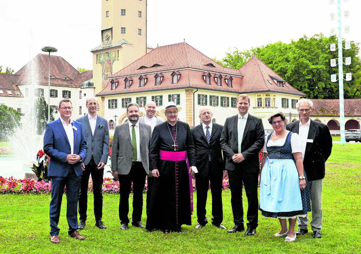 Zum Welttag der Kranken besuchte Bischof Rudolf Voderholzer das Bezirksklinikum im niederbayerischen Mainkofen. Foto: Hilmer