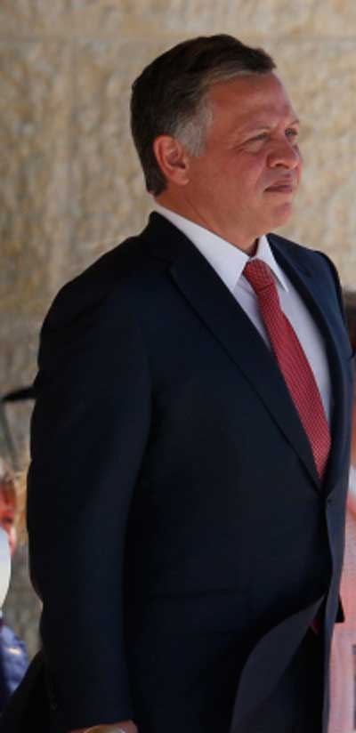 König Abdullah von Jordanien. (Foto: KNA)