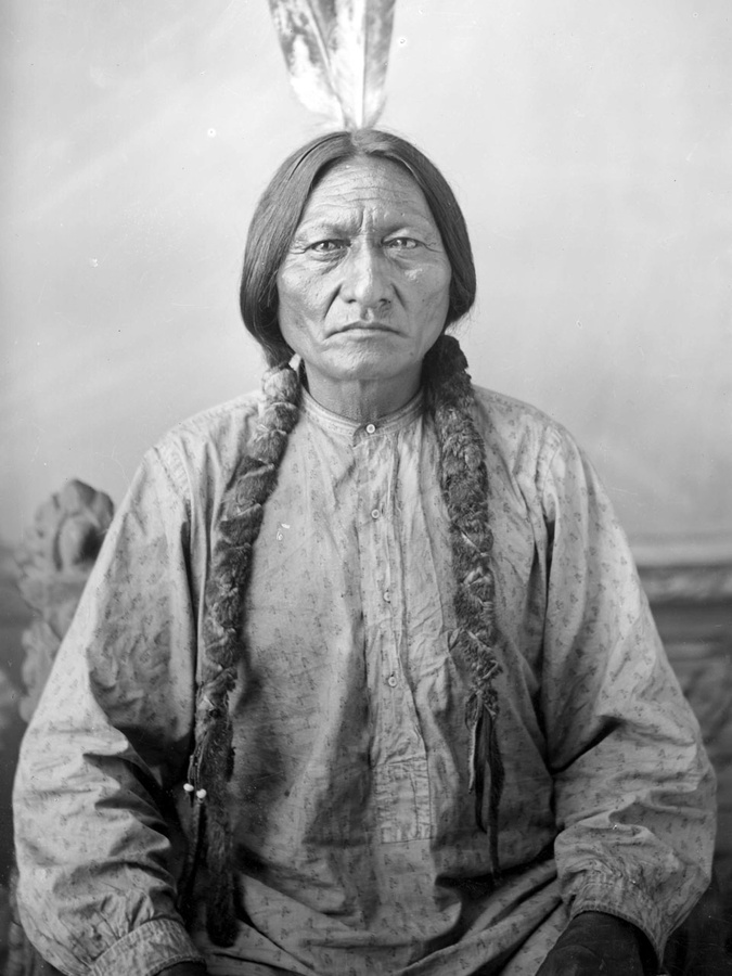 Sioux-Häuptling Sitting Bull ist einer der bekanntesten Indianer Nordamerikas. Er ließ sich zeitlebens nicht taufen und blieb seinem angestammten Glauben treu. (Foto: gem)