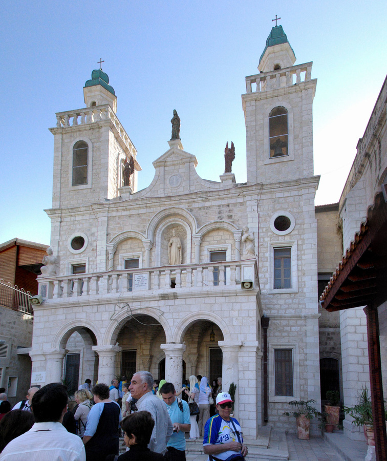 Die Hochzeitskirche in Kafr Kanna: Steht sie an der Stelle, an der die im  Johannesevangelium überlieferte „Hochzeit zu Kana“ stattfand? (Foto: gem)