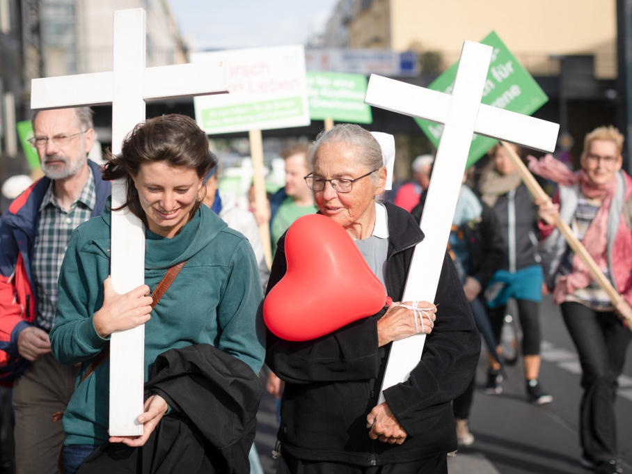 Marsch für das Leben 2018 in Berlin. (Foto: KNA)