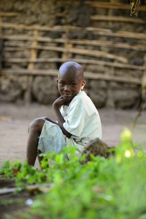 Junge im Kongo. (Foto: KNA)