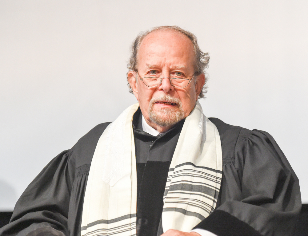 Rabbiner Henry G. Brandt 2014 in Regensburg. (Foto: KNA)