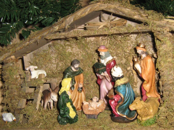 Weihnachtskrippe mit den Heiligen Drei Königen. (Foto: Egon Häbich/pixelio.de)