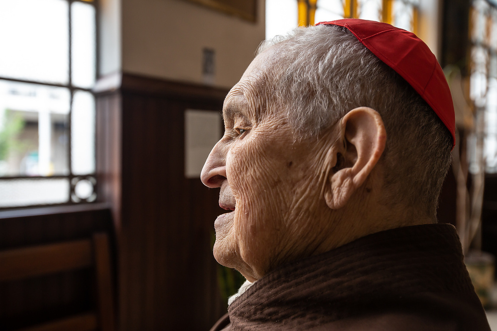 Kardinal Luis Pascual Dri ist Kapuziner und Beichtvater in der Gemeinde "Nuestra Senora De Pompeya" in Buenos Aires. (Foto: KNA)