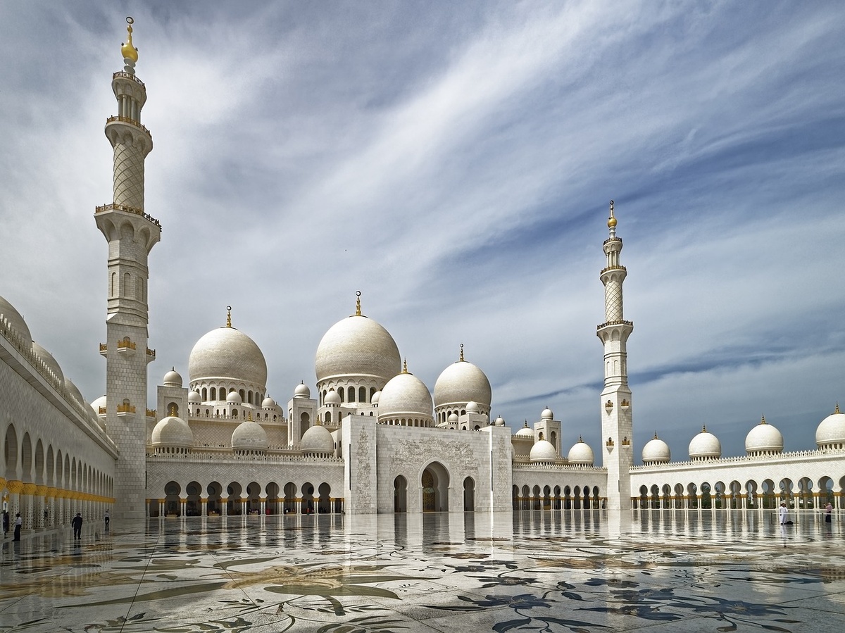 Scheich-Zayid-Moschee in Abu Dhabi. (Foto: gem)